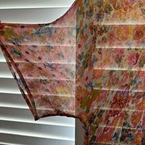 Anthropologie kaftan dress.  See through in good condition. dress or cover up